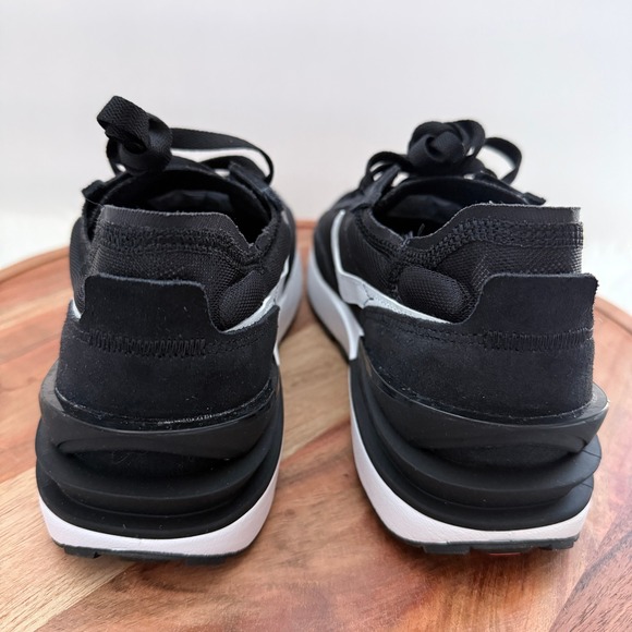 Nike Waffle One Womens Black White Casual Lifestyle Sneakers DC2533001 Sz 10 - Picture 5 of 12